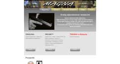 Desktop Screenshot of magna-arma.com.pl